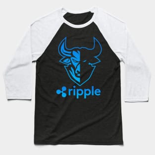 Ripple XRP coin Crypto coin Cryptocurrency Baseball T-Shirt